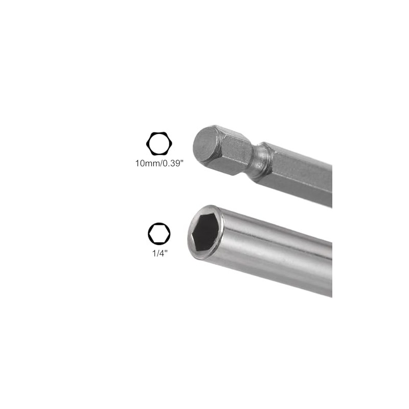 sourcing map 1/4 Inch Hex Shank by 4 Inch Magnetic