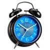 rjuwurv 4" Loud Alarm Twin Bell Alarm Clock, Night Light,