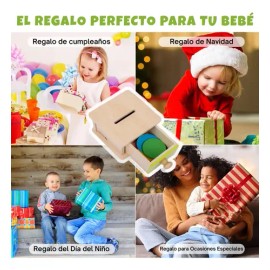 Adena Montessori Caja De Permanencia En Forma De Alcancía                                                                                             