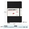 LEUCHTTURM1917 367839 Weekly Planner Medium (A5) 2024, 12 Months, Black,