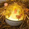 Carousel Light Bedside Night Lamp Rotating Romantic Light Home Decoration
