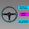 Performance Steering Wheel 350mm Deep Dish 6 Bolt For JDM