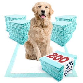 ValuePad USA Plus Puppy Pads, Extra Large 28x36 Inch, 200 Count Bulk Pack - Premium Puppy Pee Pads for Dogs, American Made Puppy Pads, Super Absorbent Polymer Gel Core, 5-Layer Design
