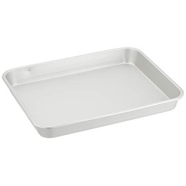 Trusco T-AL-B3 Aluminum Standard Tray, Size 3, 12.2 x 9.4 x 1.4 inches (310 x 239 x 36 mm)