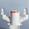 Aczyqws 2 Internally Threaded BSP to 10mm Push Pipe Connector