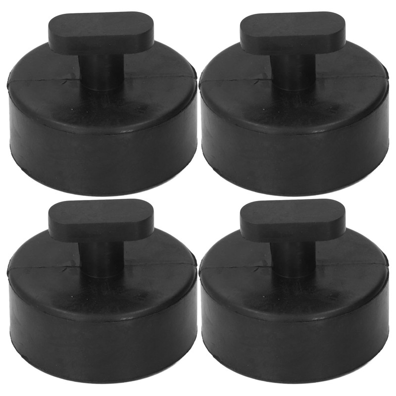 4PCS Jack Pad Anti Bending Sturdy Rubber Floor Heavy Duty