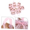Zerodeko 12pcs Decorative Lace Flower Girl Baskets Elegant Wedding Favor