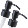 ALTGLAS Twin Pack - 2X Stainless Steel Soap Pump 'Roma'
