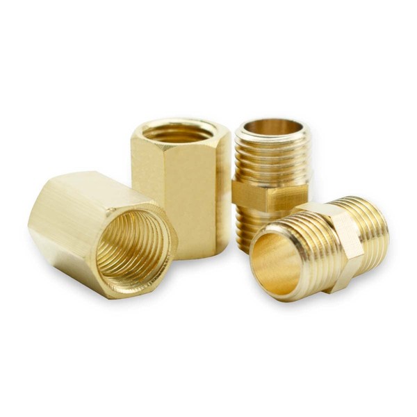 Bwintech 12 Pcs 1/4" to 1/4" Female & Male BSP