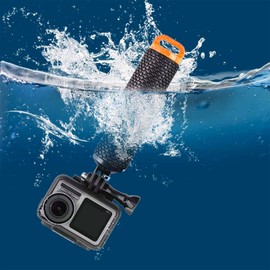 FAEFTY Schwimmer Handgriff Action Cam Unterwasser Handgriff, Wasserdichter Einbeinstativ mit Drei Langen Schrauben, Floating Hand Grip Einbeinstativ Tauchen Stock für GoPro Hero, Kamera Action