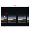 1 PC Bunk Bed Curtain Single Sleeper Bed Canopy Dustproof