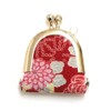 Japanese Pattern Crepe Coin Purse, Accessory Case, Pouch, Made in