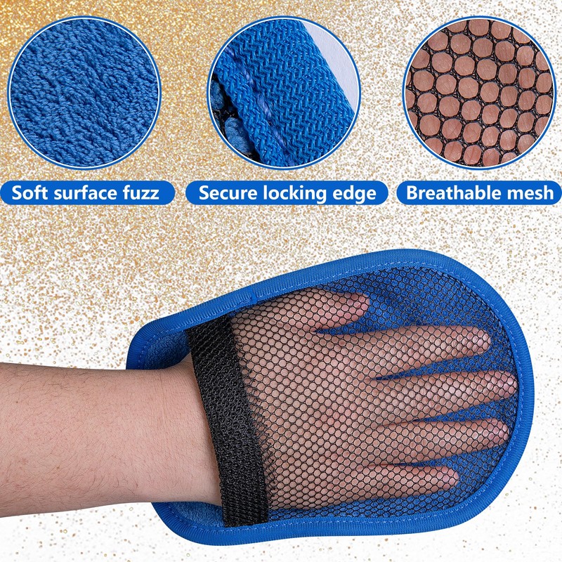 codree 2 Pcs Sand Remover for Beach- Soft Sand Wipe