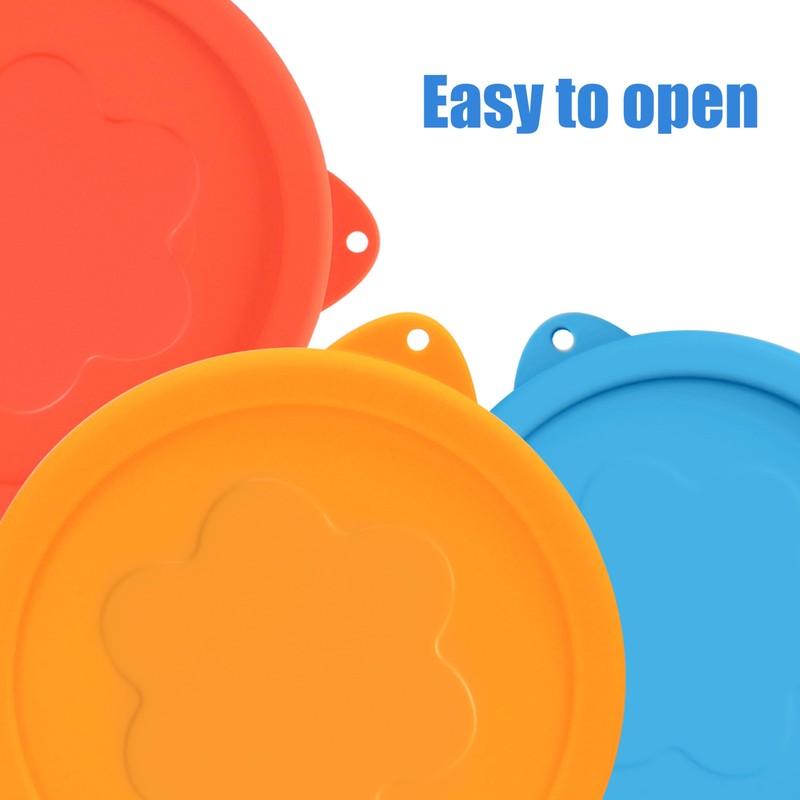 VIOTIIN 2 Cup Silicone Replacement Lids Storage Cover for Pyrex