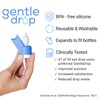 Eye Drop Guide | Reusable Silicone Aid to Help Aim