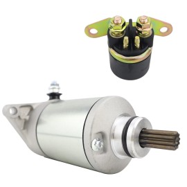 SOARIDER Starter Motor With Relay For SUZUKI Quadrunner 250 LT-F250 1988-2002 18807