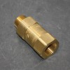 Dixon Safety Check Valve SCVH8, 1" NPT, Brass, 280-320 SCFM