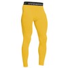 HYCOPROT Pantaloni a Compressione da Uomo Leggings da Asciugatura Rapida