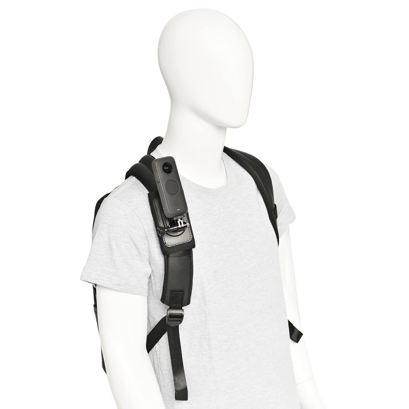 vgsion Action Camera Backpack Mount for Insta360 X5/X4/X3/Ace, One RS,