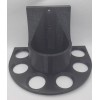 Lightsaber Wall Mount Holder Savi's Workshop Holds 6 Kyber Crystal