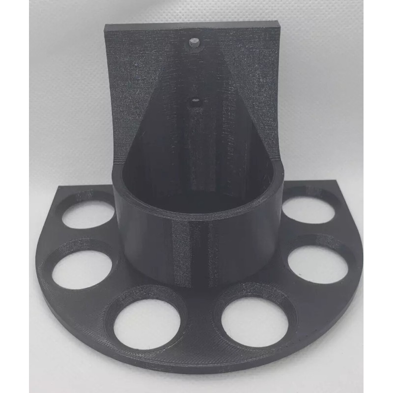 Lightsaber Wall Mount Holder Savi's Workshop Holds 6 Kyber Crystal