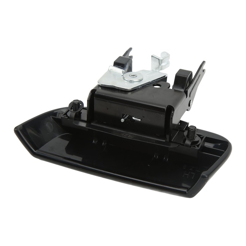 Car Rear Outer Exterior Door Handle Black ABS Replacement for
