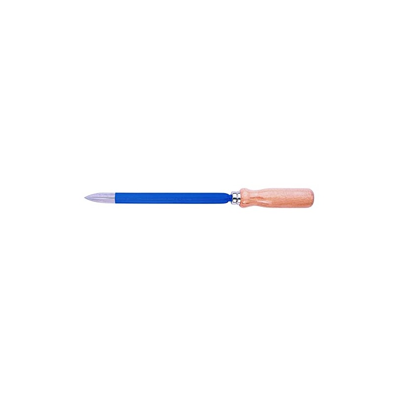 Rennsteig 462 200 0 Type C Triangular Hollow-Ground Scraper, Blue/Brown/Silver,