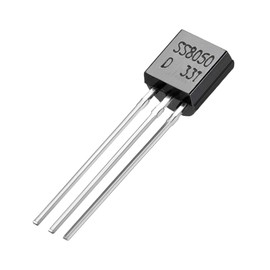 sourcing map Plastic Encapsulation Power Transistor NPN BJT Transistors SS8050 TO-92