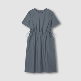JAJU [JAJU] Women's Rustling String Dress_Blue Gray