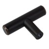 GlideRite Hardware 5002-T-ORB-10 2 inch Oil Rubbed Bronze Solid T