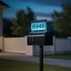 Solar House Numbers For Outside,Solar Powered Waterproof LED Light, Outdoor