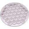 Silver Ravioli Dumpling Mold, Russian Pelmeni Maker,37 Holes Metal Ravioli