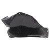 TRQ Front Left Rearward Inner Fender Liner Black Drivers Side