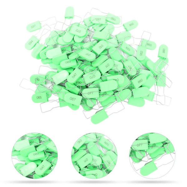 None 100 Pcs Security Seal -time Padlock Safety Tape Tamper