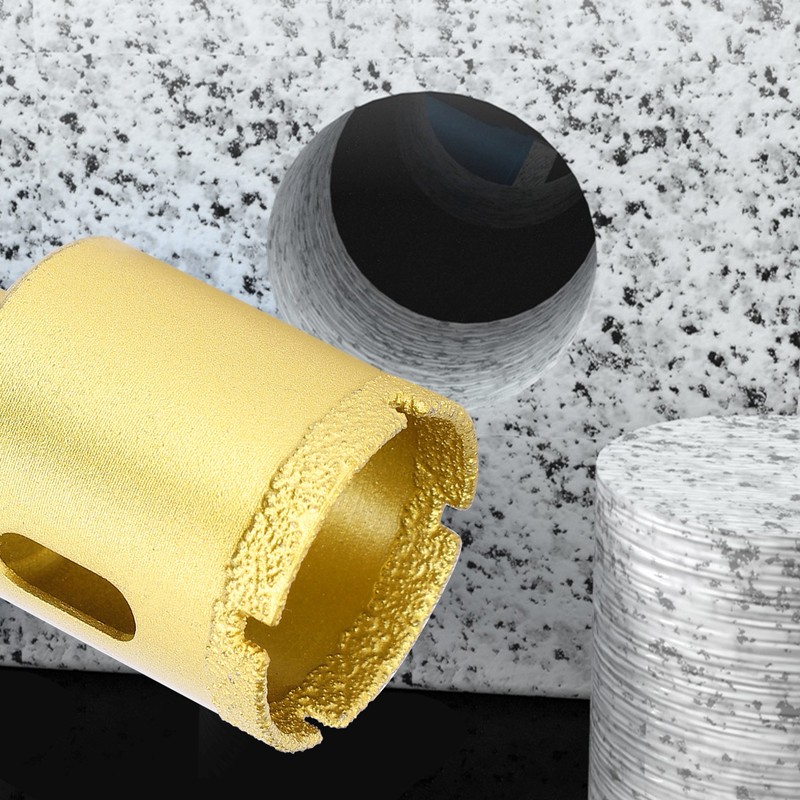 5Pcs Diamond Hole Saw Drill Bit Granite Ceramic Concrete Marble