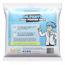 Partymachines Dr.Party Single Foam Powder Pack - Create Up to 120 Gallons of Foam in Minute...