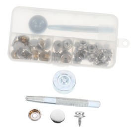 KONTONTY Rivet Set for Car Boat Furniture 10mm Metal Snap Button Kit Easy Install Rustproof