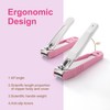 PAFASON Ultra Sharp Nail Clipper Set, 3 Pack Fingernail and