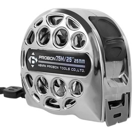 25FT Stainless Steel Measuring Tape ‚Äì Durable Double-Sided Scale Tape, Retractable Measure Ruler for Home, Industry & Woodworking:_Silver _25ft