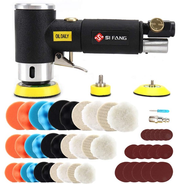 SI FANG 48Pcs 1'' 2'' 3'' Mini Random Orbital Air