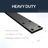 Iron Supports Hidden Flat Countertop Bracket - Heavy Duty Straight