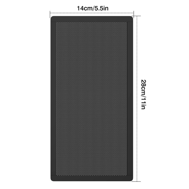 MoKo 140 x 280mm PC Case Magnetic Dust Mesh Filter,