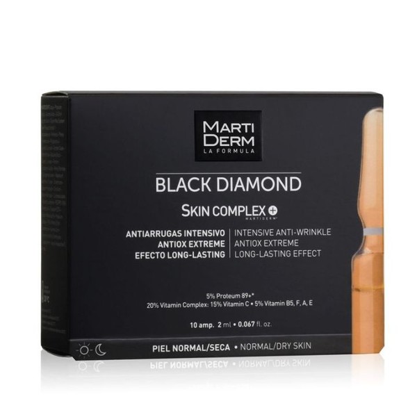 Martiderm Black Diamond Skin Complex Ampoules, 10 units