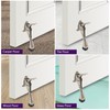 HOME&I Easy Pedal Kick Down Door Stop Stopper Easy Step