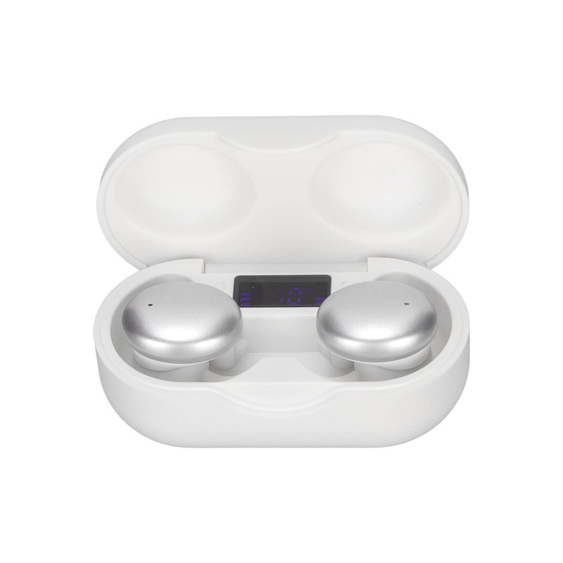 Wireless Earbuds HiFi Stereo Bluetooth 5.1 Headphones with Detachable Earhooks
