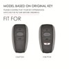TECART Leather Key Fob Cover Fit for Subaru Outback Ascent