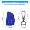 QBUC 2 Pcs Key Fob Cover for Chevy,5 Buttons Silicone