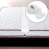 WIYETY White Mattress Holder Bed Bridge: Connects Two Mattresses Bed