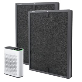 Attemart HAP602 Replacement Filters for ECOSELF HAP602 HAP602WF Air Purifier, 3-in-1 Filtration of Pre-Filter & Carbon Filter Replacement, 2 Pack