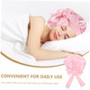 NOLITOY 2pcs Sleep Cap Satin Bonnet for Women Shower Cap